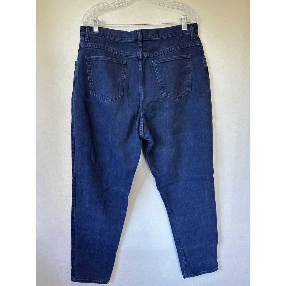Wrangler for Women Jeans Blue Denim Tapered High Rise Retro Western 18x32‎ - Picture 9 of 9